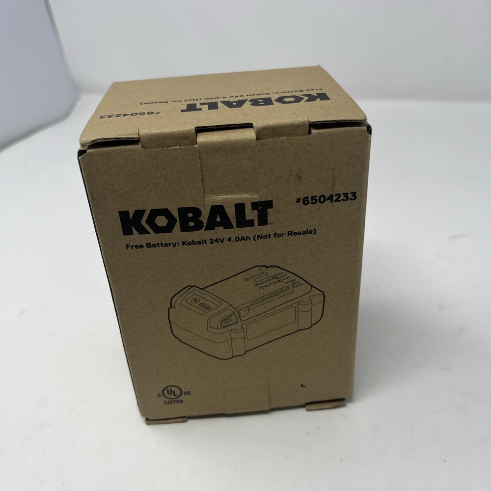 Kobalt Lowes 24V Max 4Ah Lithium-Ion Power Tool Battery Extended Run KB 424-03